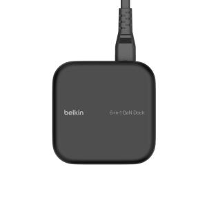 USB-c 6-in-1 Core Gan Dock Black