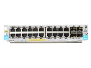 HP 20-port 10/100/1000BASE-T PoE+/4-port 1G/10GbE SFP+ MACsec v3 zl2 Module