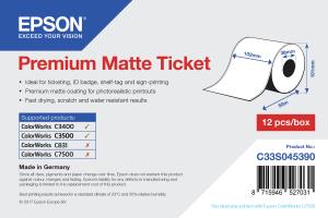 Premium Matte Ticket Roll 102mm X 50m