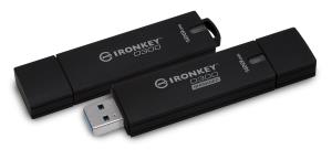 Ironkey D300 - 128GB USB Stick - USB 3.0 - Managed Encrypted FIPS 140-2 Level 3