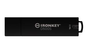 Ironkey D500s - 16GB USB Stick - USB 3.2 - FIPS 140-3 Level 3 (pending) - Aes 256-bit Encrypted