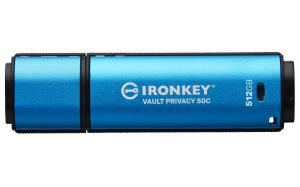 Ironkey Vault P 50c - 512GB USB Stick - USB C - FIPS 197 Xts-aes 256-bit Encryption