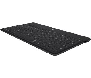 KEYS-TO-GO Ultra-light Ultra-Portable Bluetooth Keyboard for iPhone / iPad / and Apple TV Black Qwerty UK