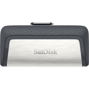 SanDisk ULTRA DUAL DRIVE - 128GB USB Stick - USB TYPE-C / USB 3.1 - Black / Silver