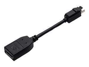 DisplayPort Adapter / DisplayPort - Mini DisplayPort Black