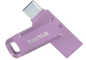 SanDisk Ultra Dual Drive Go - 64GB USB Stick - USB-C 3.1 Gen 1 - Purple