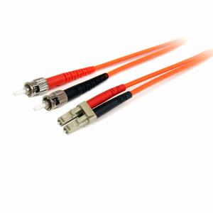Fiber Optic Cable 62.5/125 Multimode Duplex Lc-male/ St-male 1m