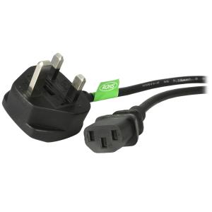 Uk Computer Power Cord Cable 2m (pxt101uk)