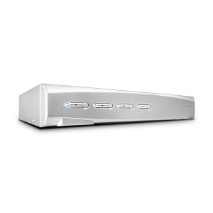 KVM Switch Pro 4 Port DisplayPort 1.2 USB 2.0/audio