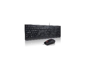 Essential Wired Keyboard and Mouse Combo - Qwerty US with EURO symbol