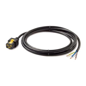 Power Cord/ Locking C19 To Rewireable - 3.0m