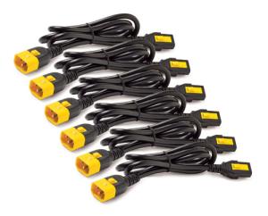 Power Cord Kit, Locking, C13 to C14/ 1.2m - 6pk
