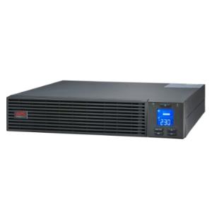 Easy UPS On-Line, 2000VA/1800W, Rackmount 2U, 230V, 4x IEC C13 outlets, Intelligent Card Slot, LCD, W/ rail kit