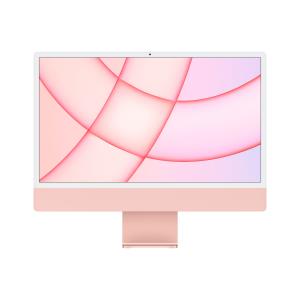 iMac - 24in - M1 8-cpu/8-gpu - 8GB Ram - 256GB SSD - 4.5k Retina Display - Magic Keyboard With Touch Id - Pink - Qwerty Uk