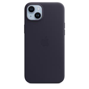 iPhone 14 Plus Leather Case With Magsafe - Midnight