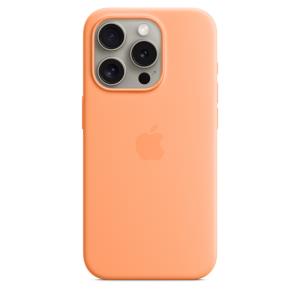 iPhone 15 Pro - Silicone Case With Magsafe - Orange Sorbet