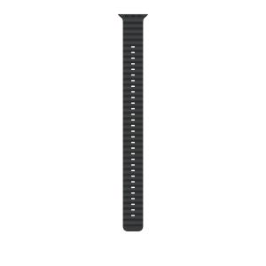 49mm Black Ocean Band Extension - Natural Titanium Finish