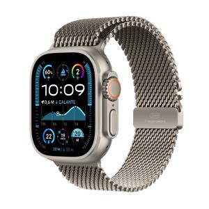 Watch Ultra 2 Gps + Cellular 49mm Natural Titanium Case With Natural Titanium Milanese Loop - (MX5T3QA/A)