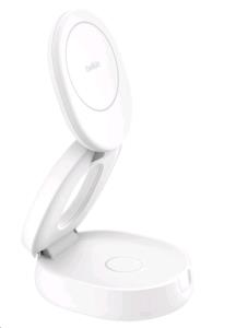 Boostcharge Qi2 15w Z-fold 2in1 Charging Stand White
