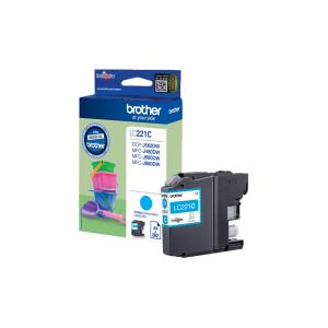 Ink Cartridge - Lc221c - 260 Pages - Cyan