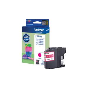 Ink Cartridge - Lc221m - 260 Pages - Magenta