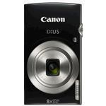 Digital Camera Ixus 185 20.0mpix Case & Card Black 8xopt 2.7in LCD Essential Kit