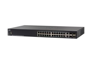 Cisco Sg550x-24mp 24-port Gigabit Poe Stackable Switch
