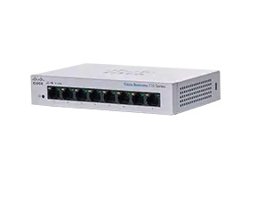 Cisco Business 110 Series Unmanaged Switch - 8-port Ge Desktop Ext Ps