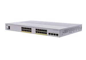 Cisco Business 350 Series 350-24p-4x - Switch - L3 - Managed - 24 X 10/100/1000 (poe+) + 4 X 10 Giga