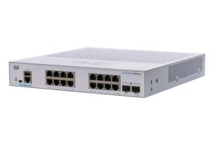 Cbs350 Managed Switch 16-port Ge Ext Ps 2x1g Sfp