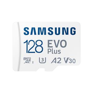 Micro Sd - Evo Plus - 128GB - Flash Card U3, V30, A2 White