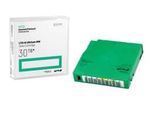 HPE LTO-8 Ultrium 30 TB RW Non-Custom Labeled Data Cartridge (20 pack)