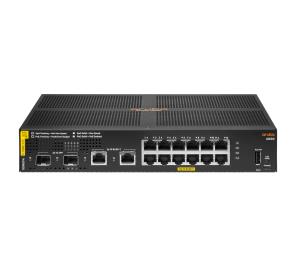 Aruba 6000 12G Class4 PoE 2G/2SFP 139W Switch, 12x 10/100/1000BASE-T Ports, 2x 1G SFP ports, 2x 1GbE ports