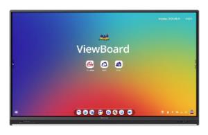 Interactive Flat Panel  - ViewBoard  IFP8653 - 86in TouchScreen - 3840x2160 (4K UHD) - Android 13.0 (upgrade A14 Q4).IR 450 nits. 4x USB-C. NFC reader