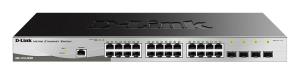 Managed Access Switch Dgs-121028meb 24-port 10/100/1000base-t + 4-port Sfp