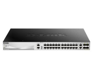 Switch Dgs-3130-30t/sb Gigabit Stackable 24-port Layer 3 Managed Budget