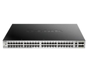 Switch Dgs-3130-54p/sb Gigabit Stackable 54-port Layer 3 Managed 370w Budget