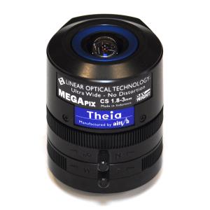 Theia Varifocal Ultra Wide Lens 1.8-3.0mm