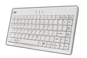 87key USB Mini Combo Keyboard White Qwerty US
