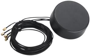 Antenna Cable - Fxr90 4g/5g/gps - 4x Sma Male Connectors - 1m - Black
