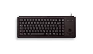 G84-4400 Compact Desktop Ultraflat - Keyboard with Trackball - Corded Ps/2 - Black - Qwertzu German
