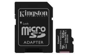 Micro Sdxc Card - Canvas Select Plus - 512GB - A1 C10 With Adapter