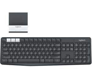 K375s Multi-device Wireless Keyboard And Stand Combo - Qwerty Us Int''l