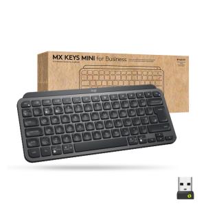 MX Keys Mini For Business - Wireless Keyboard - Graphite - Qwerty US/Int'l