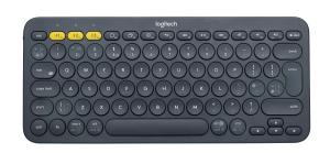 K380 Multi-device Bluetooth Keyboard - Grey - Qwerty Spanish