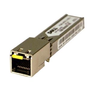 Dell - SFP (Mini-GBIC) Transceiver Module - 1000Base-T - RJ-45 - for Force10; Force10 TeraScale E-Series; Networking C7008; PowerConnect 81XX