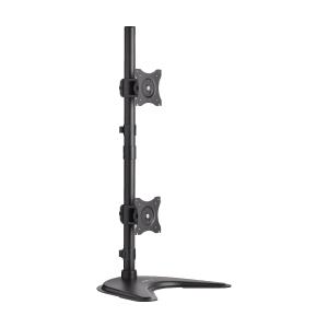 TRIPP LITE Dual Vertical Desk Mount Monitor Stand Swivel Tilt
