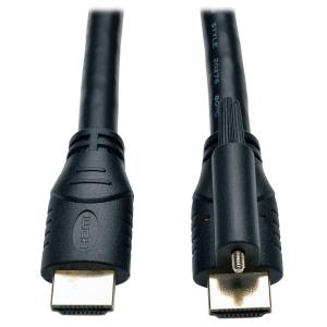 TRIPP LITE High Speed HDMI Cable with Ethernet and Locking Connector Ultra HD 4K x 2K 24AWG (M/M) 6-ft 1.8m