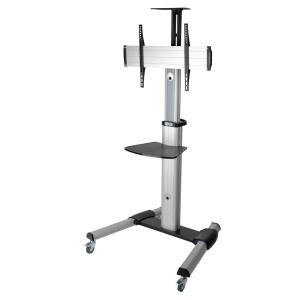 Mobile Flat-Panel Floor Stand for 32in to 70in TVs and Monitors