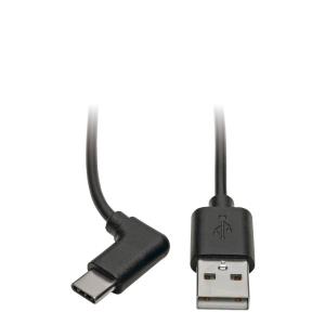USB TYPE-A TO TYPE-C CBL RT-ANG USB-C THUNDERBOLT 3 0.91M